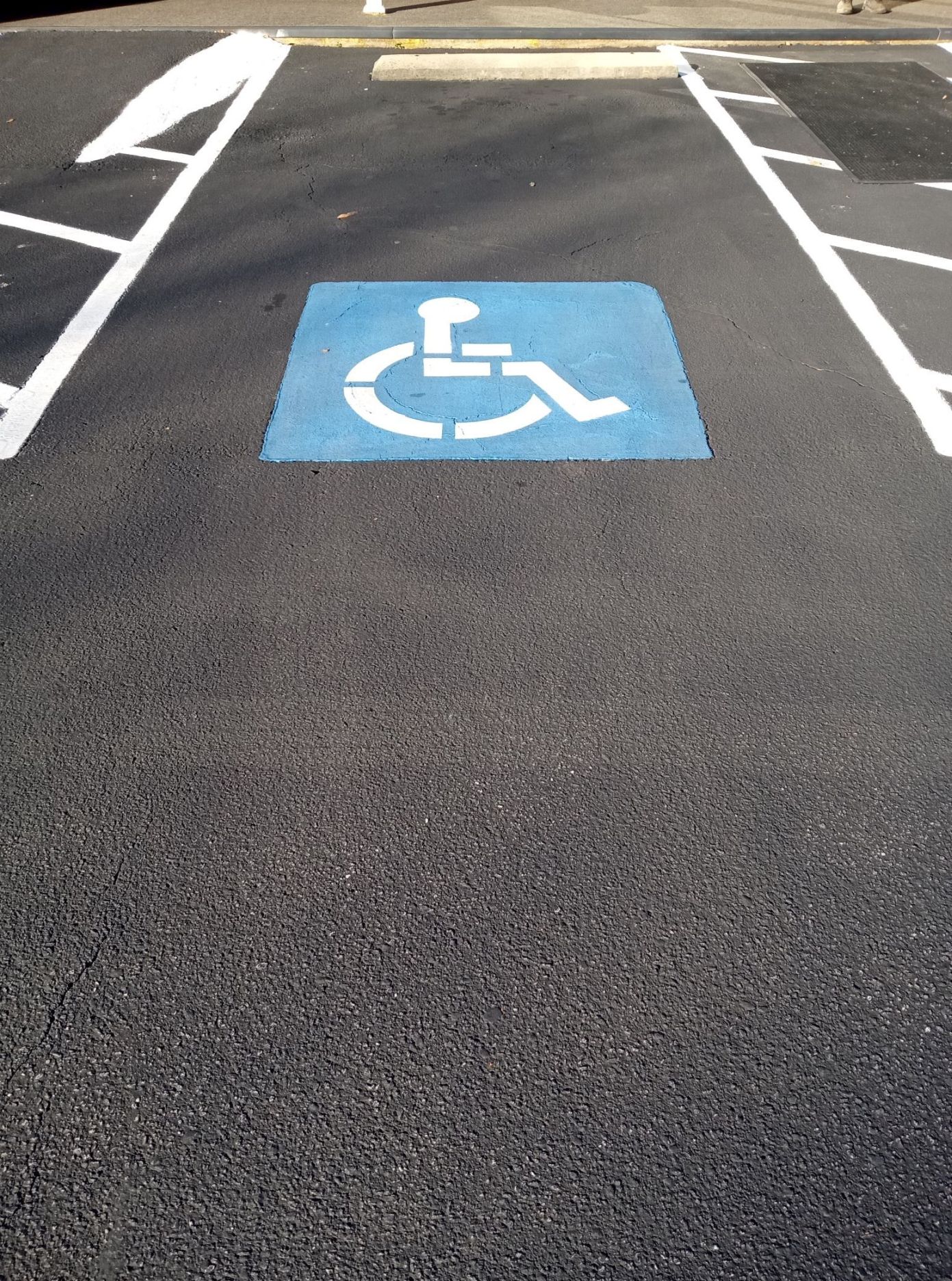 Handicap Stenciling and Signage